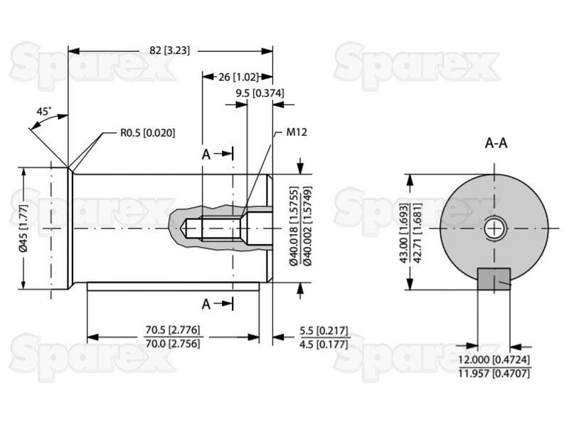 Orbital Hydraulic Motor Danfoss (151B3001, OMT200, OMT200151B3001)