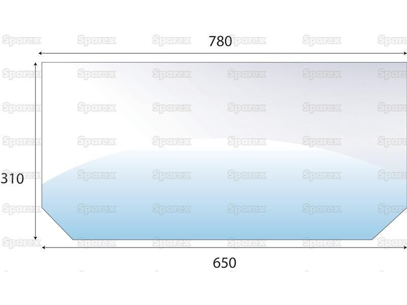 Rear Window for Fiat (5153550)