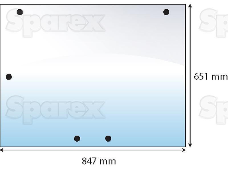 Rear Window for Case IH 845 (45 Series)