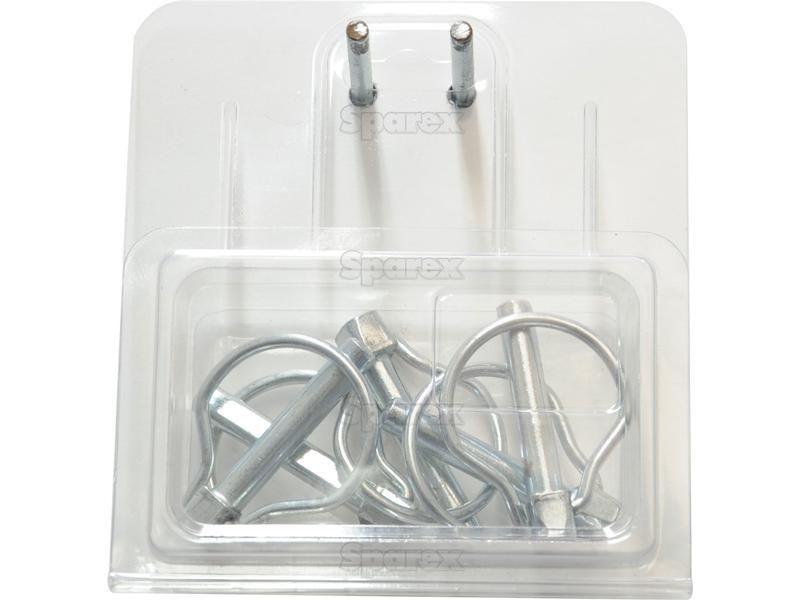 Pear Linch Pin, Pin Ø8mm x 44.5mm (5 pcs. Agripak)
