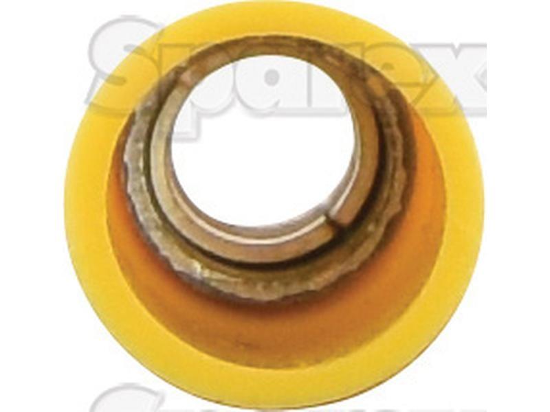 Pre Insulated Bullet Terminal, Standard Crimp - Female, 5.0mm, Yellow (4.0 - 6.0mm)