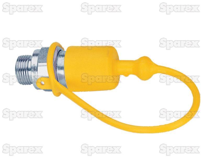 Dust Cap 1/2'' Yellow Fits Male Coupling TF12G Faster S.p.A (TF 12 G, TF12G)