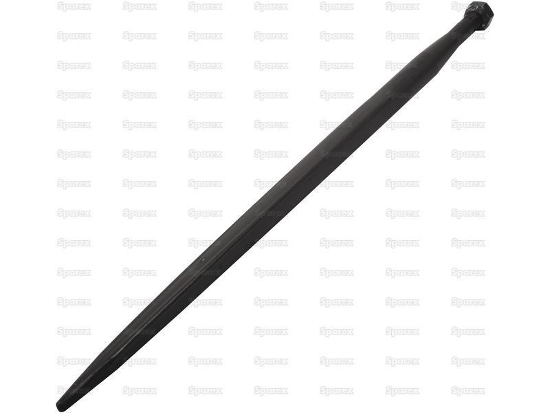 Loader Tine - Straight 835mm, Thread size: M27 x 1.5 (Square) for Mammut