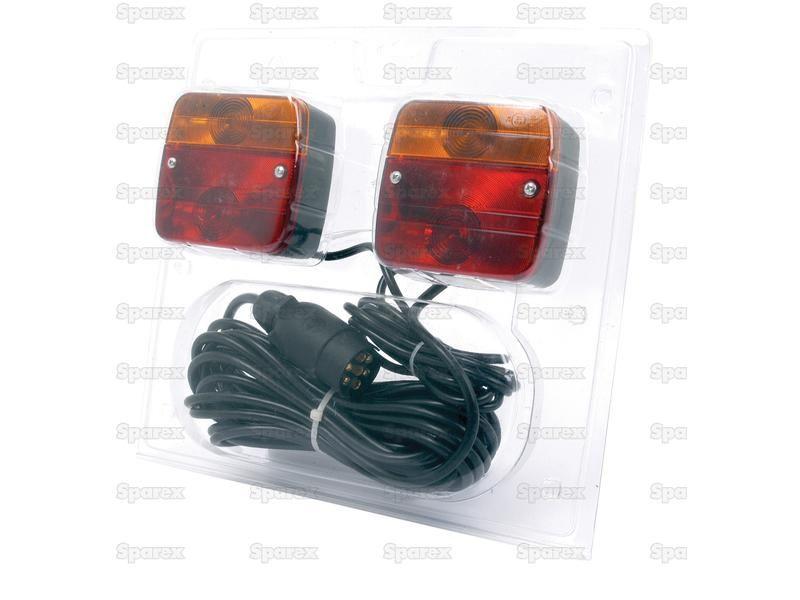 Halogen Lighting Set, Cable length: 12M, Max. extension: 4M