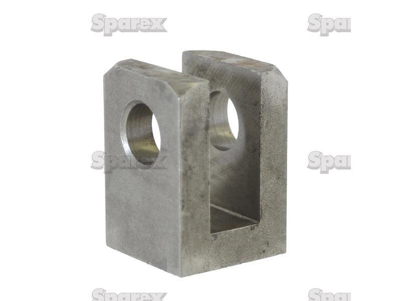 WELD ON CLEVIS 30MM BORE