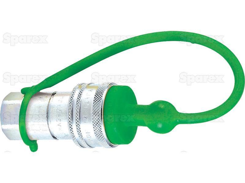 Dust Plug 1/2'' Green Fits Female Coupling TM12LV Faster S.p.A (TM 12 L/V, TM12L/V)
