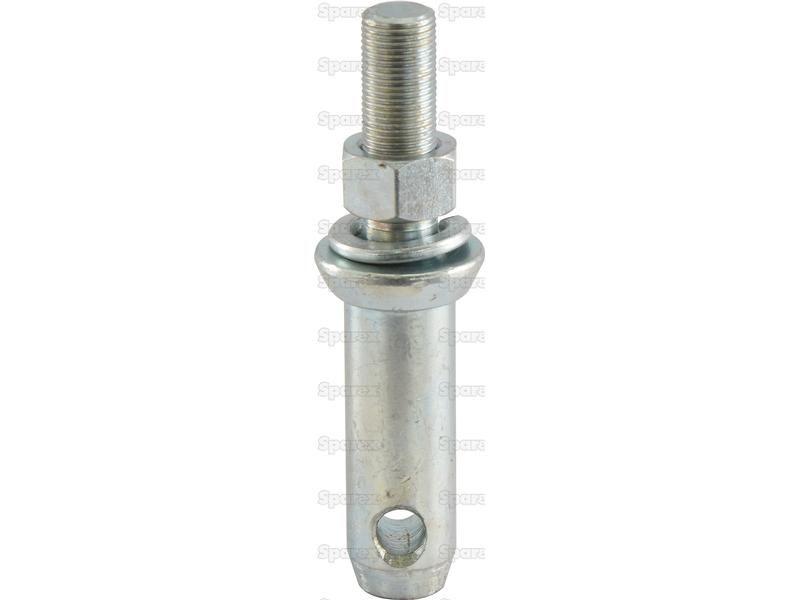 Lower link implement pin 28x149mm, Thread size 3/4''x54mm Cat. 2