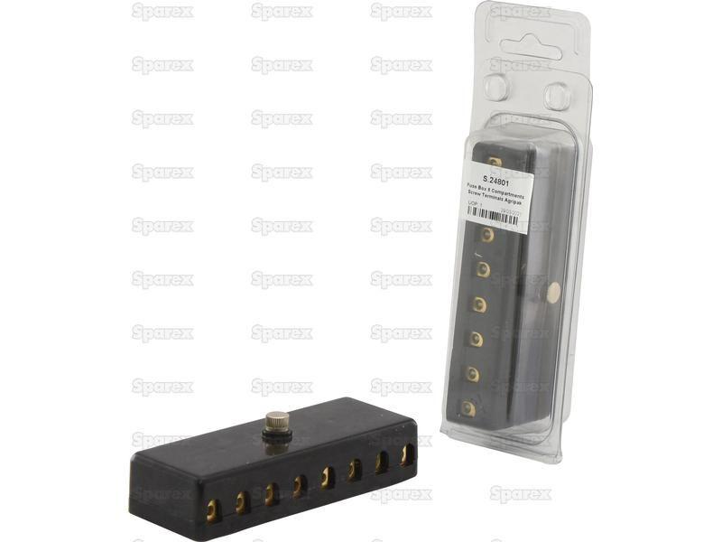Fuse Box 8 Compartments Screw Terminals Agripak