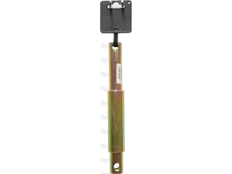 Lower link implement pin dual 22 - 28x195mm, Thread size xmm Thread size 1/2