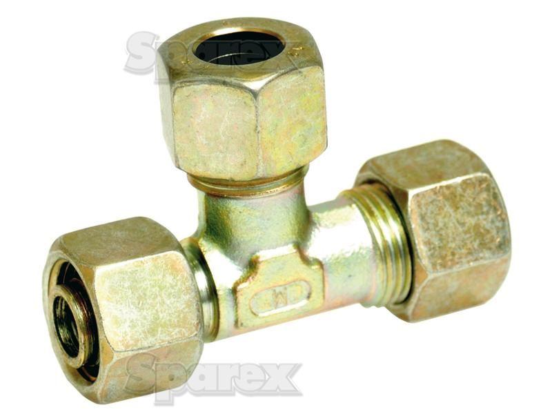 Hydraulic Metal Pipe Tee Standpipe Coupling E.L.V. 12L coupler branch PARKER HANNIFIN (EVL12LCF)