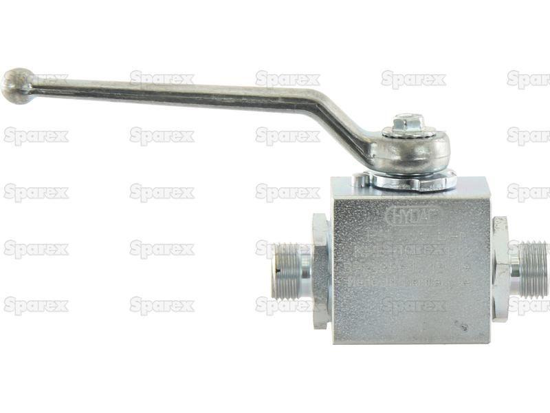 Hydraulic 2-Way Diverter Ball valve M16 x 1.5