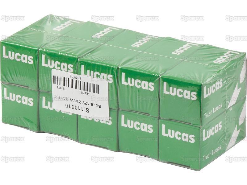 Halogen Stop/Tail Bulb, 12V, 5W, BAY15d Base Case IH, Claas, Ford New Holland, JCB, John Deere, Lucas, Massey Ferguson, Renault