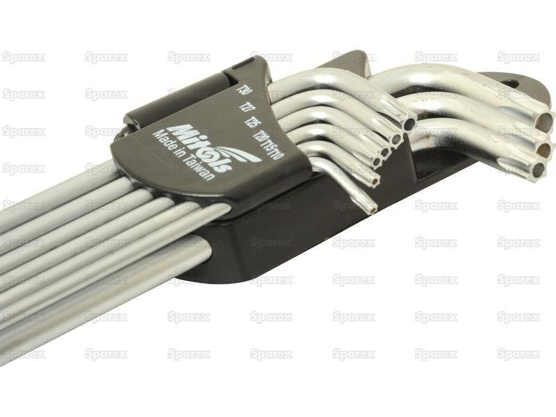 (9 pcs.) Extra Long Tamperproof Key Wrench Set
