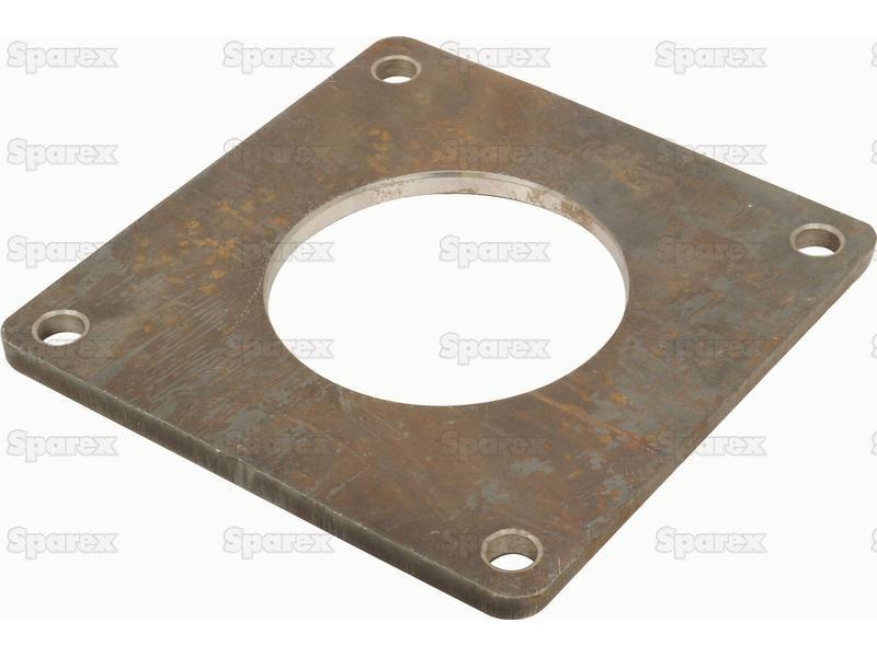 Weld on Square Flange 8'' (200mm) (Non Galvanised)