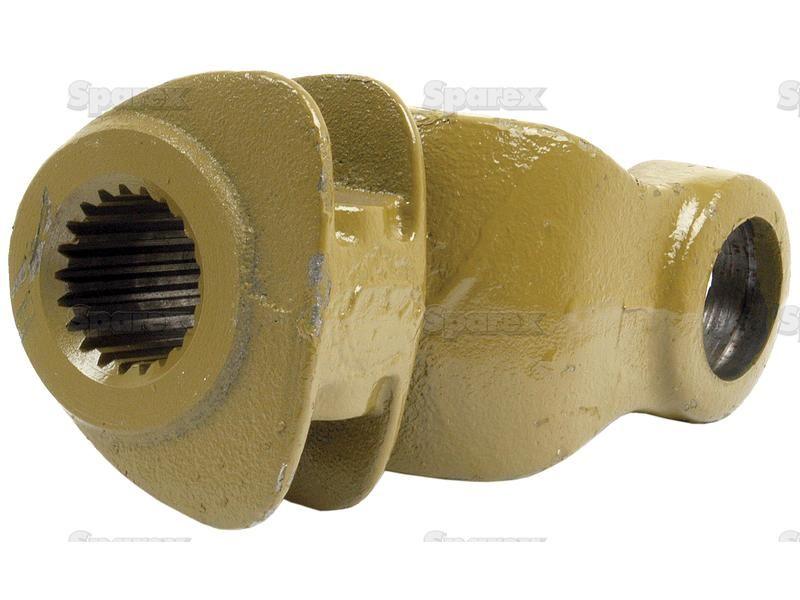 PTO Yoke - Quick Release (U/J Size: 35 x 106.5mm) Size: 1 3/8"-21 Spline Bondioli & Pavesi, La Magdalena, Massey Ferguson, Walterscheid