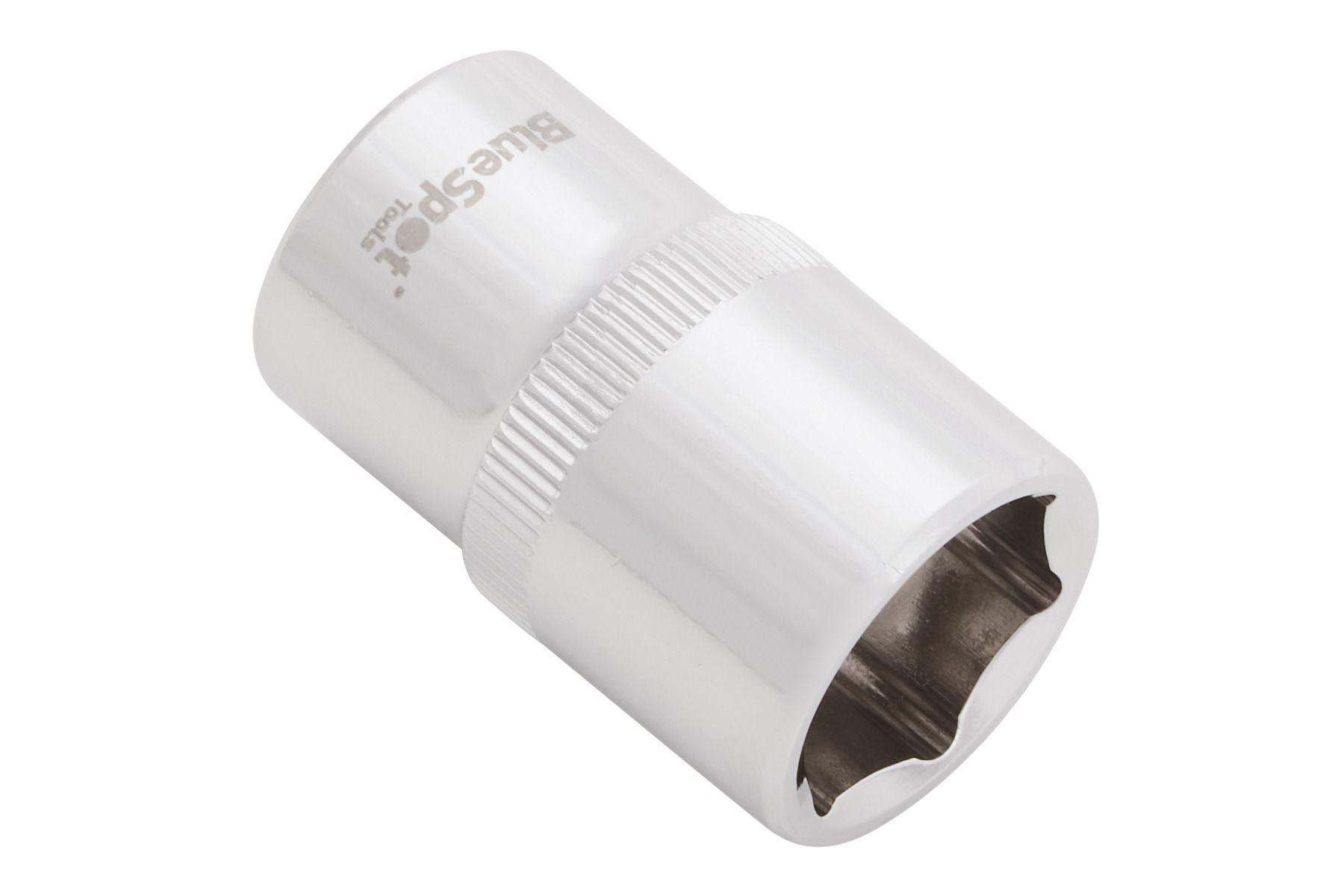 Blue Spot Tools Individual 17mm 1/2" Shallow Hex Socket