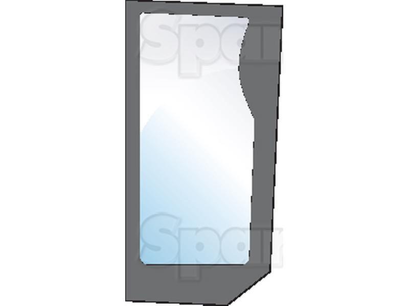 Lower Front Glass RH for Case IH, Fiat, Ford New Holland