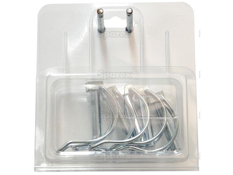 Pipe Linch Pin, Pin Ø8mm x 38mm (5 pcs. Agripak)