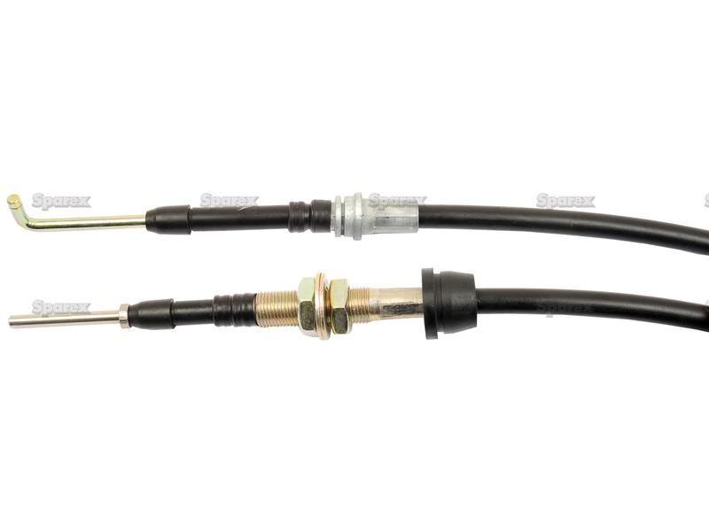 Hand Throttle Cable - Length: 1292mm, Outer cable length: 1055mm. for Case IH