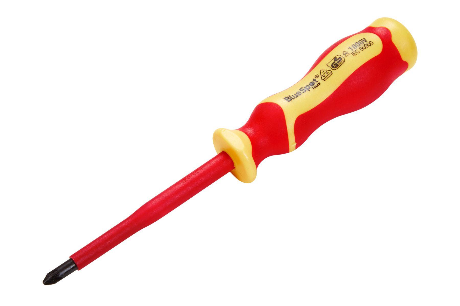 Blue Spot Tools PZ2 X 100mm VDE Screwdriver
