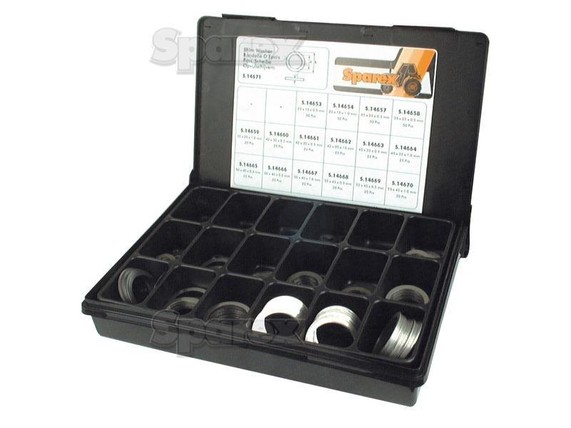 Metric Shim Washer, ID: 15-45mm, OD: 22-55mm (Din 988)