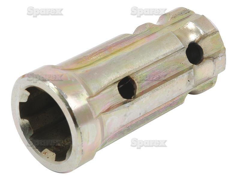 PTO Sleeve Increaser - Female spline 1 1/8'' - 6 x Male spline 1 3/8'' - 6 with . for Massey Ferguson TO20 (TE20 Series)
