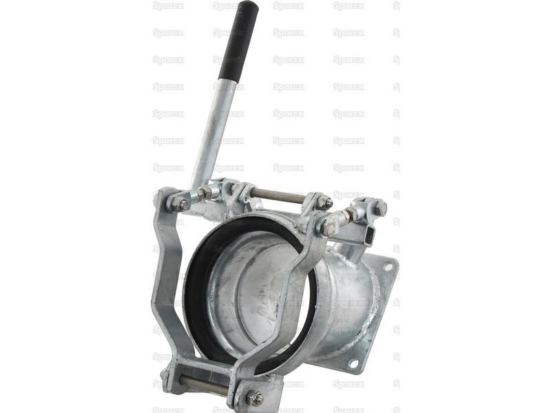Quick Release Coupling with Flange 20° - Female 6'' (159mm) x (150mm) (Galvanised)