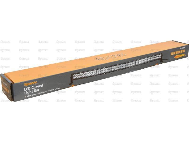 LED Curved Work Light Bar, 1446mm, 23920 Lumens, 10-30V