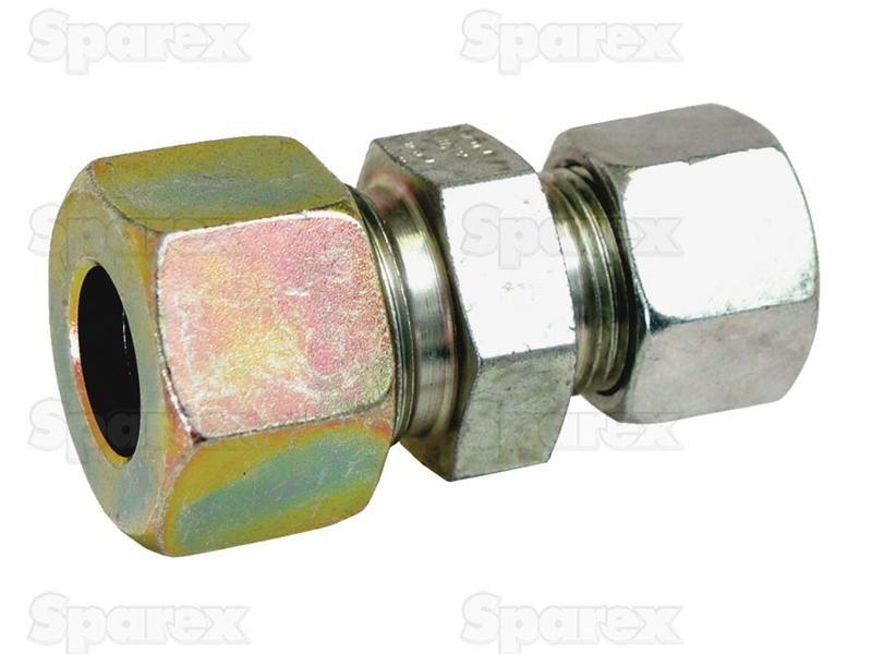 Hydraulic Metal Pipe Straight Reducer Coupling 12 / 6L
