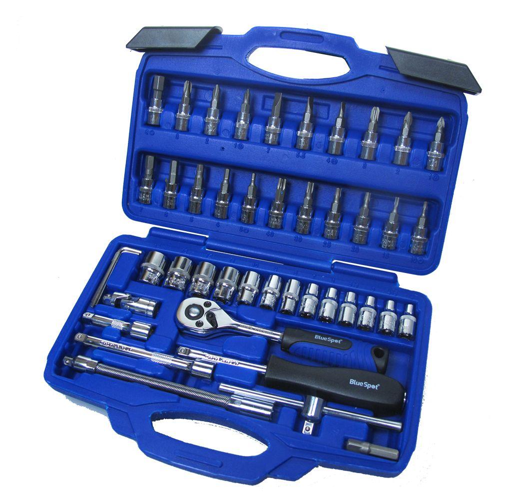 Blue Spot Tools 46 PCE 1/4" Drive Socket Set