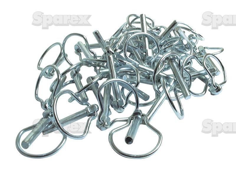 Pear Linch Pin, Pin Ø10.5mm x 44.5mm ( )