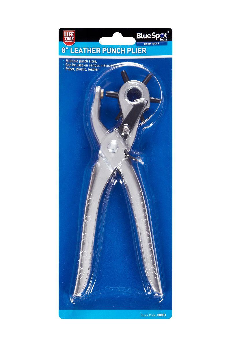 Blue Spot Tools 200mm (8") Leather Punch Plier
