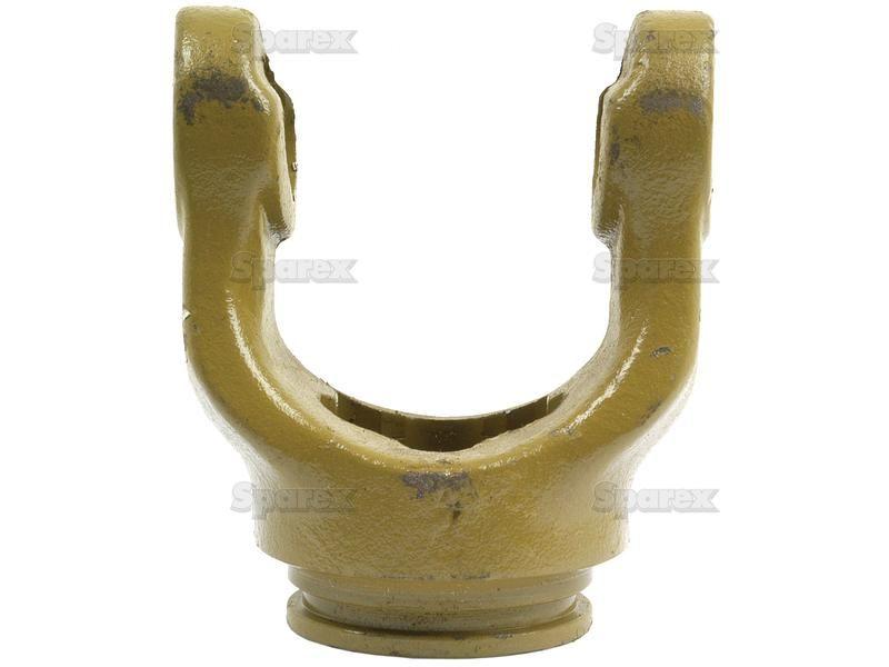 PTO Tube Yoke (U/J Size: 30.2 x 106.5mm) Profile: Star, Size: 47 x 4.5mm, Ref: S5. La Magdalena, Leyland, Massey Ferguson, Walterscheid