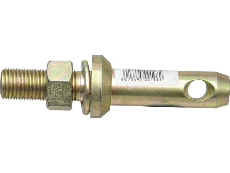 Lower link implement pin 22x140mm, Thread size 3/4x48mm Cat. 1