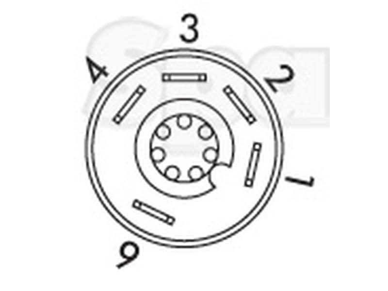 Work Light Switch Deutz-Fahr, Fendt, Hurlimann, Lamborghini, Renault, Same