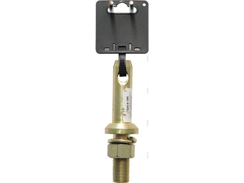Lower link implement pin 22x140mm, Thread size 3/4x48mm Cat. 1