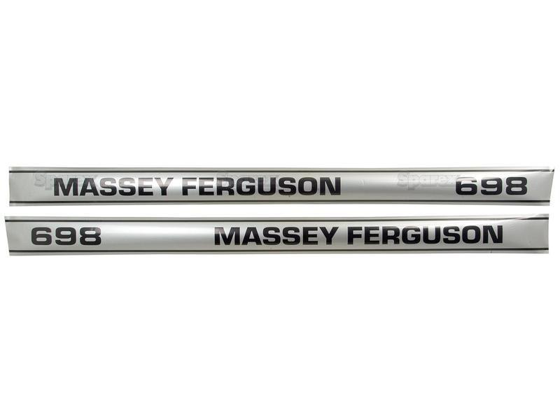 Decal Set - Massey Ferguson 698 for Massey Ferguson 698 (600 Series)