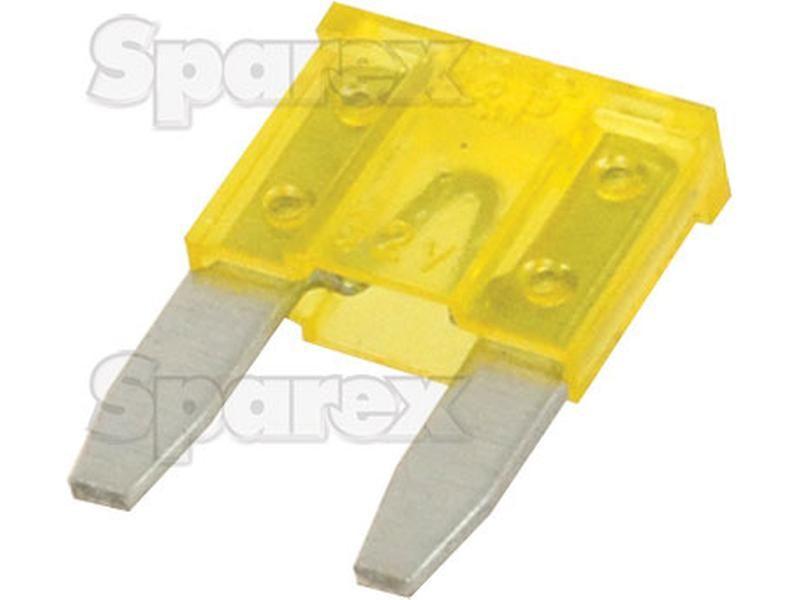 Mini Blade Fuse 20 Amps - Yellow