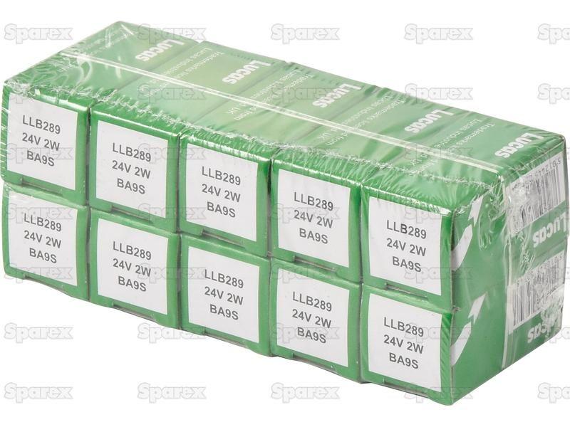 Halogen Side | Indicator Bulb, 24V, 2W, BA9s Base Lucas, OSRAM, Phillips
