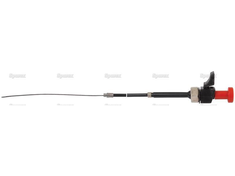 Engine Stop Cable - Length: 1200mm, Outer cable length: 1170mm. for Fiat 880 (Classic Models)