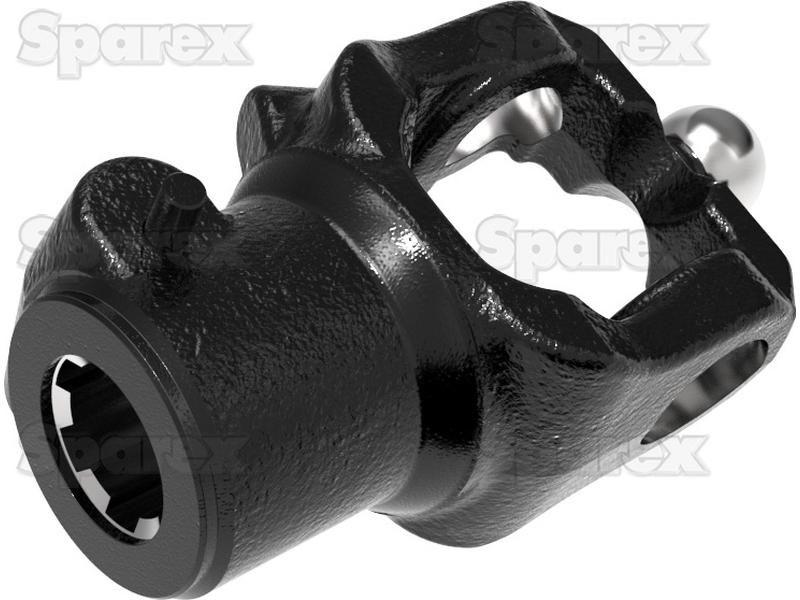 PTO Yoke - Quick Release Wide Angle (U/J Size: 32 x 76 & 27 x 94mm) Spline Type: 1 3/8"x 6 Walterscheid (35.10.10, 351010)