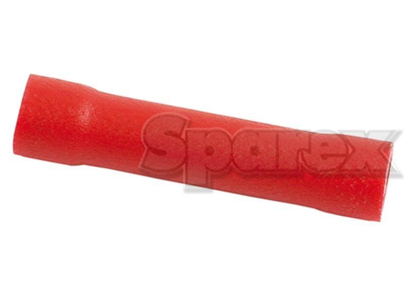 Pre Insulated Inline Terminal, Standard Grip, 4.0mm, Red (0.5 - 1.5mm)