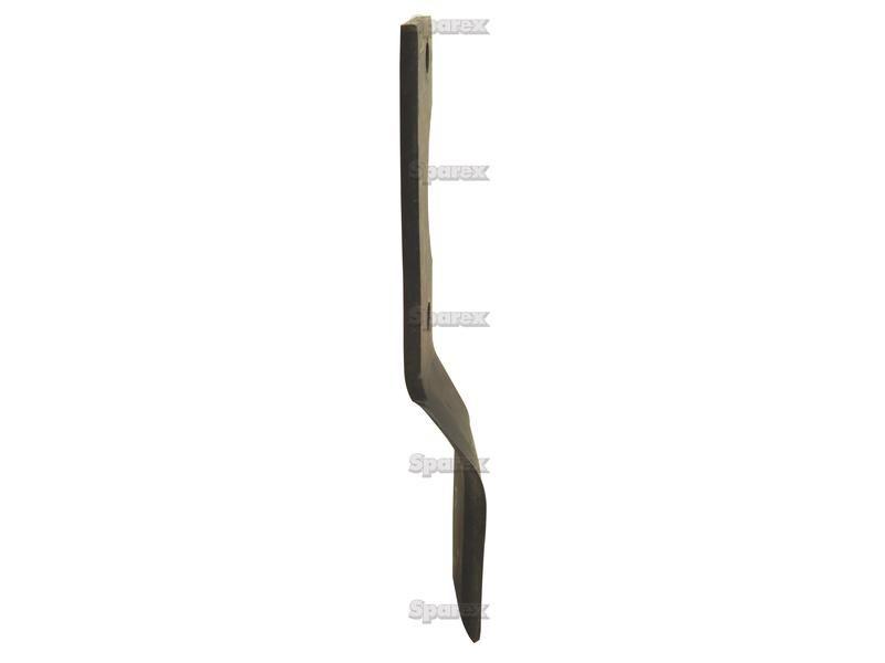 Rotavator Blade Twisted LH 70x10mm Height: 365mm. Hole centres: 150mm. Hole Ø: 16.5mm. Replacement for Alpego for Alpego LE2