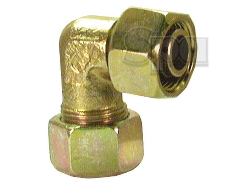 Hydraulic Metal Pipe Angled Stud Coupling E.W.V. 12L 90 compact standpipe PARKER HANNIFIN (EVW12LCF, EW12LCF)