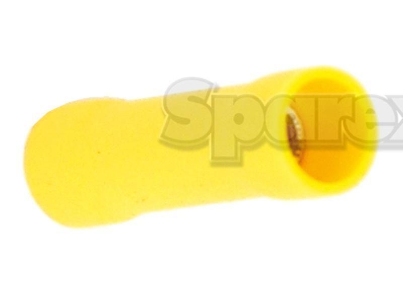 Pre Insulated Inline Terminal, Standard Grip, 5.0mm, Yellow (4.0 - 6.0mm)