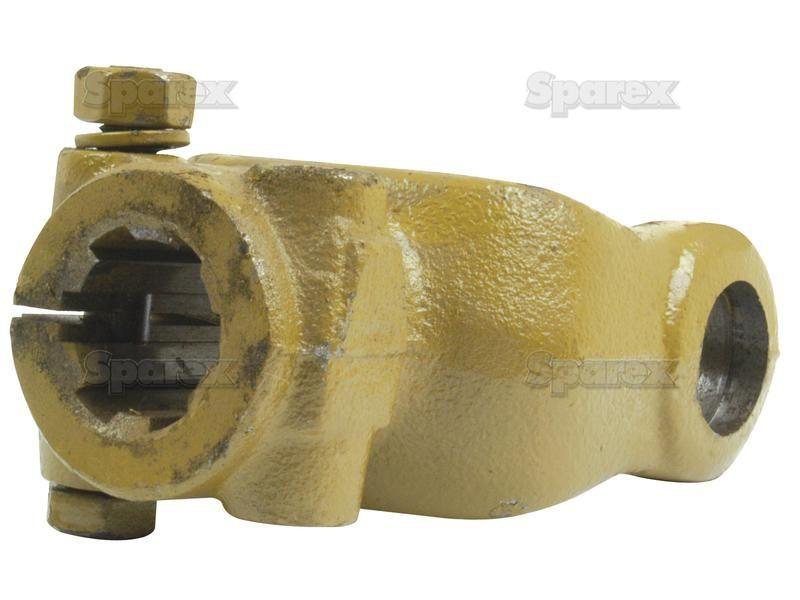 PTO Yoke - Interfering Clamp Bolt (U/J Size: 30.2 x 92mm) Size: 1 3/8"-6 Spline Bondioli & Pavesi, La Magdalena, Walterscheid