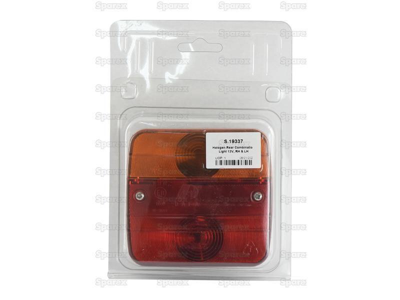 Halogen Rear Combination Light 12V, RH & LH