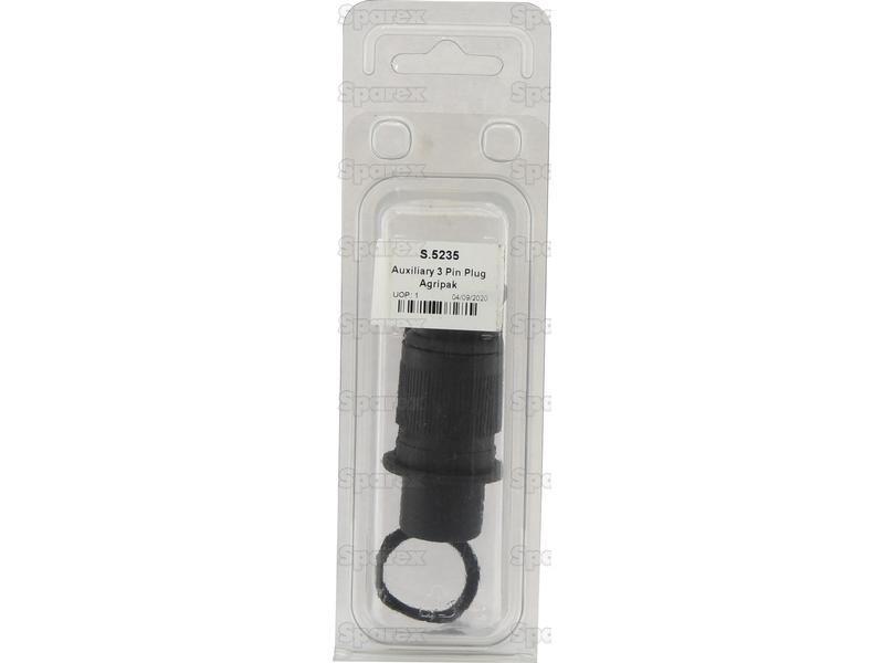 Auxiliary 3 Pin Plug | Agripak
