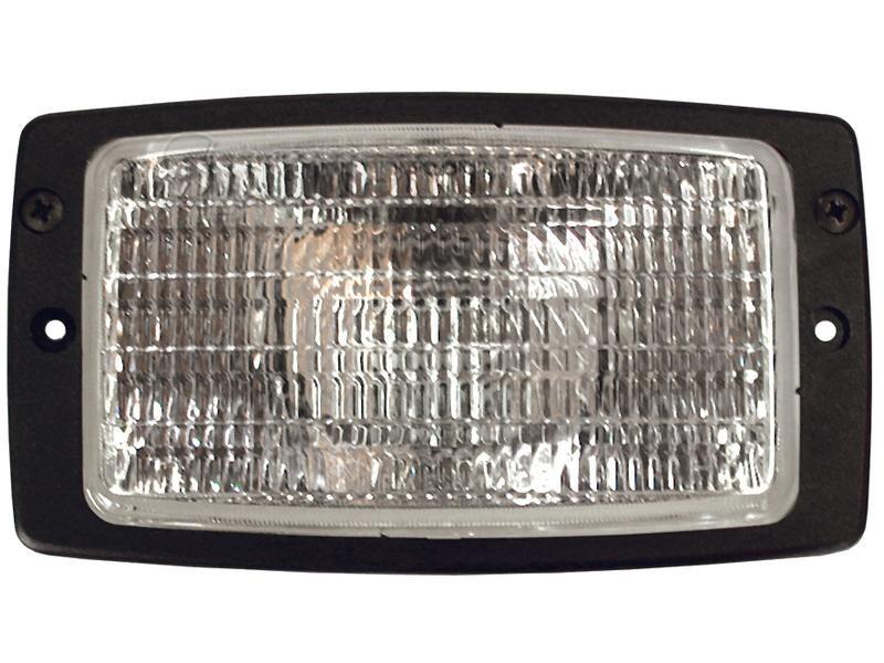Halogen Work Light Rectangular  - 12V (55/70W) for John Deere 6810 (6010 Series)