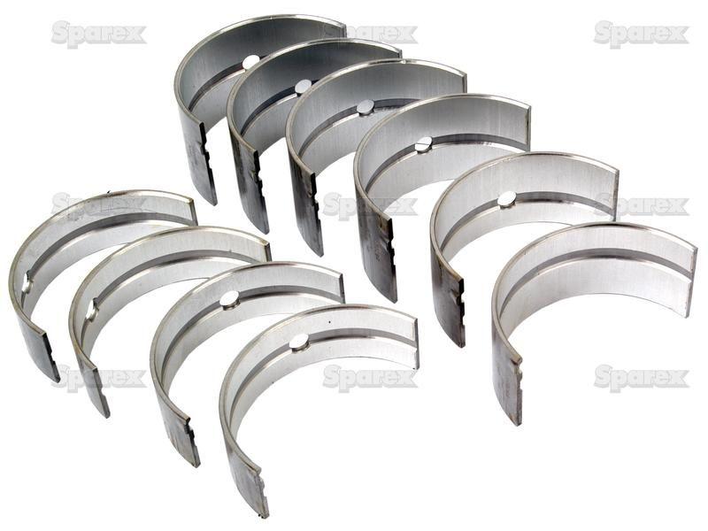 Main Bearing +0.010'' (0.25mm) (Set) for Massey Ferguson 65 US BUILT